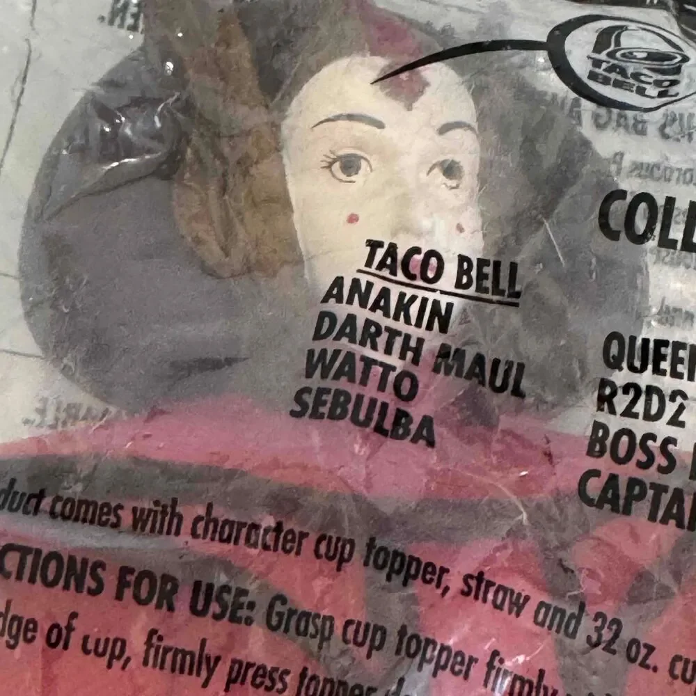 NEW LUCASFILM STAR WARS EPISODE‎ I CUP TOPPER SET COLLECTIBLE TOY MOVIE